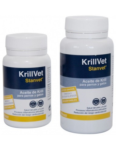 KRILLVET complemento nutricional de aceite de krill para perros y gatos