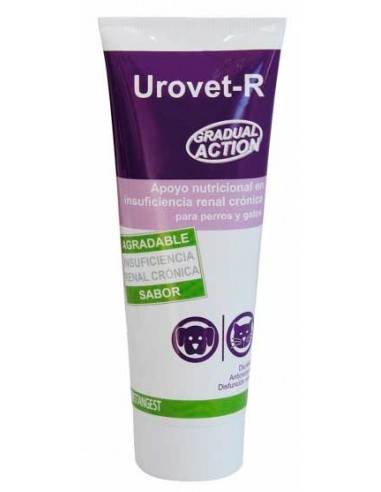 UROVET R apoyo nutricional para enfermedades renales en perros y gatos
