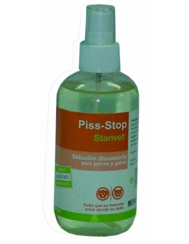 PISS STOP Repelente educador para marcado de perros y gatos