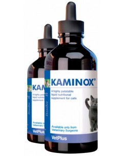 KAMINOX suplemento alimenticio para ayudar a la función renal de los gatos