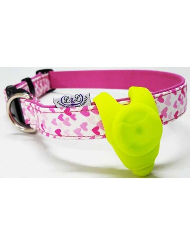 Flasher para perros y gatos ajustable al collar