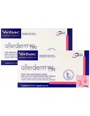 Allerdem spot on para perros y gatos reparador dérmico