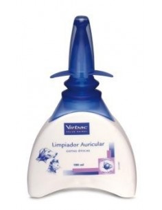 Limpiador auricular isotónico para perros y gatos, de Virbac