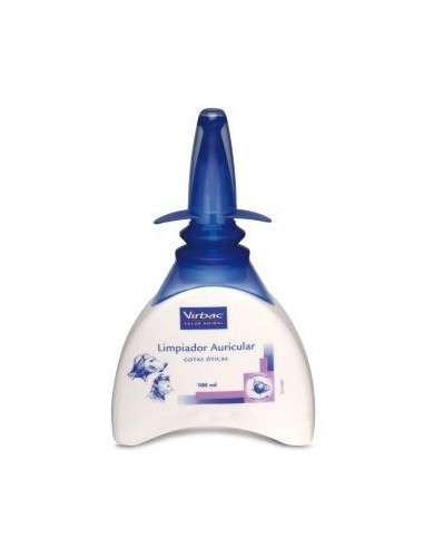 Limpiador auricular isotónico para perros y gatos, de Virbac