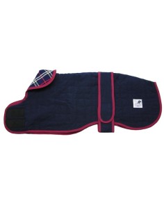 Abrigo para Whippet Forrado Azul
