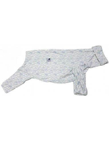 Pijama para piccolo de felpa, pingüinos azules