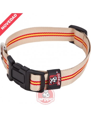 Collar para perro nylon bandera de España
