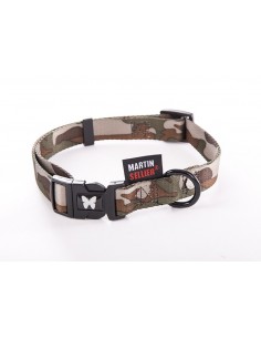 Collar para perro nylon de camuflaje