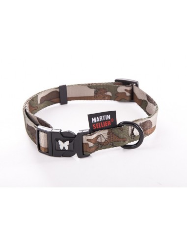 Collar para perro nylon de camuflaje