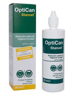 OPTICAN solución para la higiene ocular del perro y gato