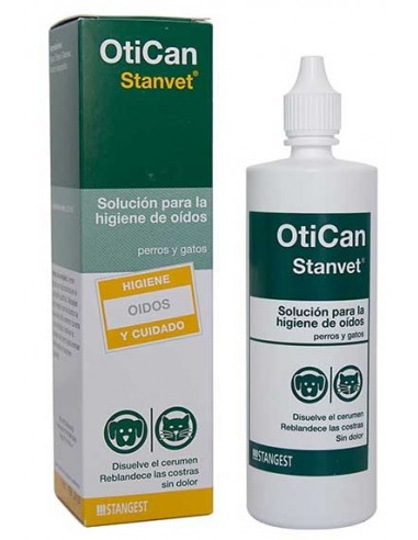 OTICAN solución para la higiene auricular del perro y gato