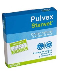 Pulvex collar antiparasitario natural ecológico con extracto de Neem