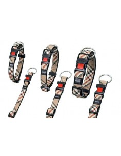 Collar para perro en tela Burberry