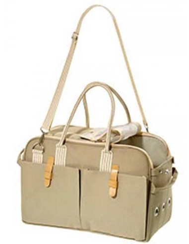 Bolso para transporte de perros loneta