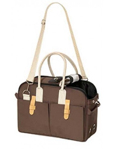 Bolso para transporte de perros loneta