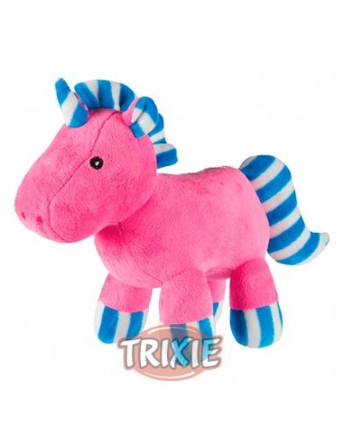 Juguete para perro peluche unicornio rosa
