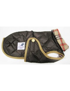 Abrigo Impermeable Acolchado para Piccolo marrón chocolate
