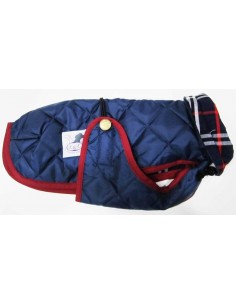 Abrigo Impermeable Acolchado para Piccolo azul marino