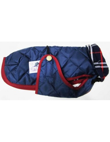 Abrigo Impermeable Acolchado para Piccolo azul marino