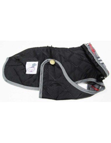 Abrigo Impermeable Acolchado para Piccolo negro