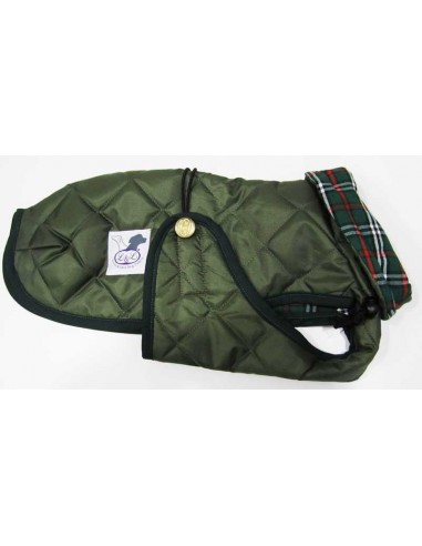 Abrigo Impermeable Acolchado para Piccolo verde