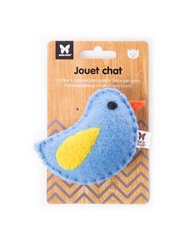 Juguete para gato peluche mini pájaro