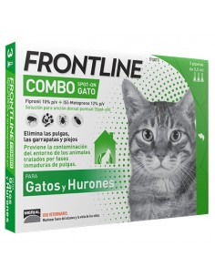 Antiparasitarios para gatos - Pipeta Frontline Combo