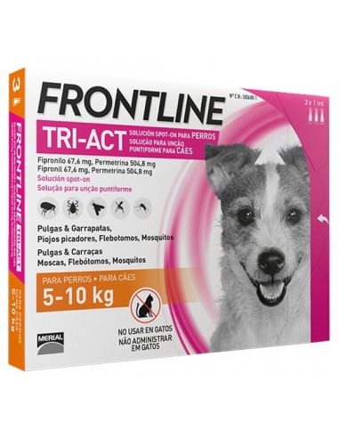Antiparasitarios para perros - Pipeta FRONTLINE TRI ACT Antiparasitarios para perros - Pipeta FRONTLINE TRI ACT