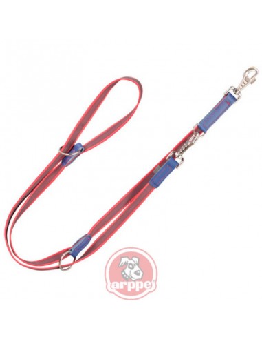 Correa para perro multiposición en nylon antideslizante