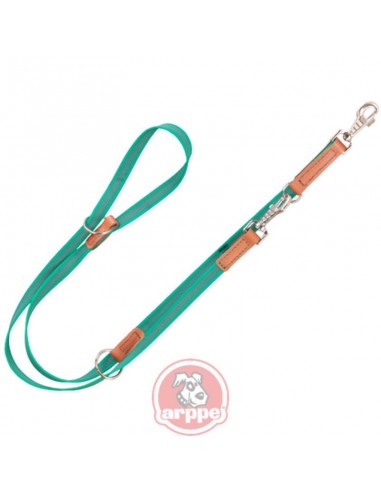 Correa para perro multiposición en nylon antideslizante