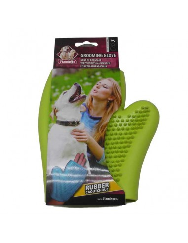 Accesorios para perros - manopla de goma eliminacion pelos