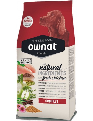 Pienso para perros adultos OWNAT Classic Complet