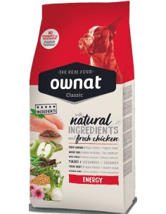 Pienso para perros adultos OWNAT Classic Energy