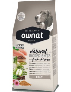 Pienso para perros adultos OWNAT Classic light