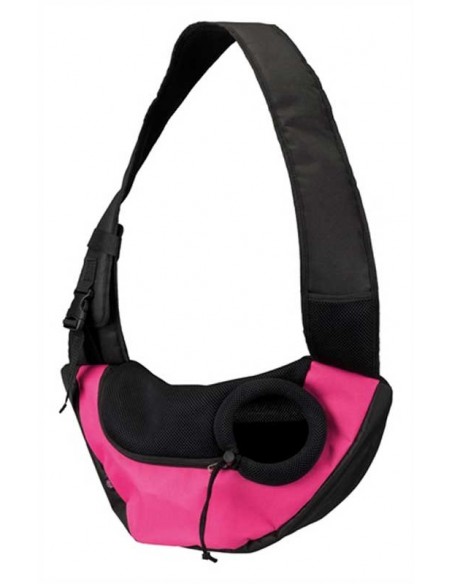 Bolso frontal para transporte de perro en bandolera