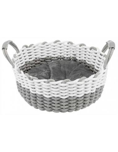 Cesto para perro o gato de algodón trenzado