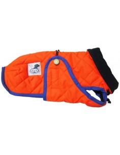 Abrigo Impermeable Acolchado para Piccolo naranja flúor