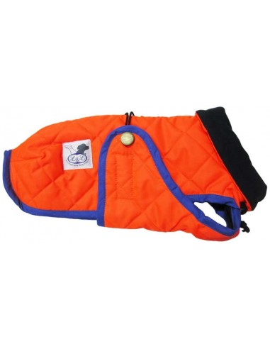 Abrigo Impermeable Acolchado para Piccolo naranja flúor
