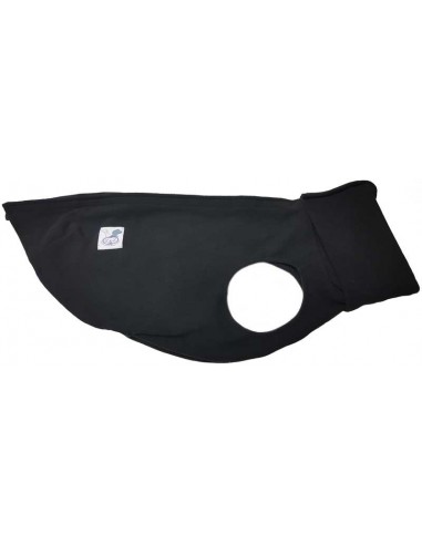 Forro polar para galgo color negro