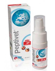 PEPTIVET OTO gel otológico eudérmico para perro y gato