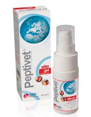 PEPTIVET OTO gel otológico eudérmico para perro y gato