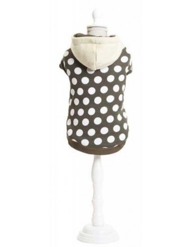 Sudadera reversible para perro modelo Polkadots