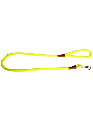 Correa para perro tipo cuerda fluorescente