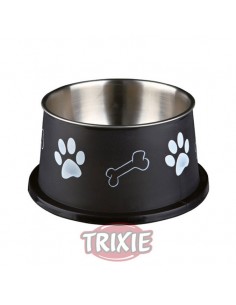 Comedero en acero inoxidable especial para perros de raza Spaniel