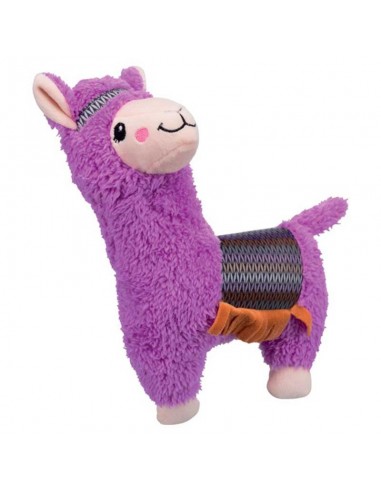Juguete para perro en materiales suave, modelo alpaca
