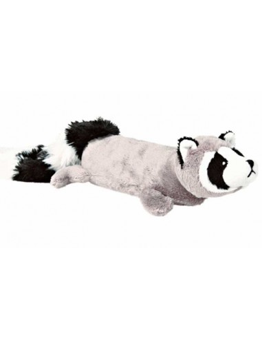 Juguete para perro en materiales suave, modelo mapache