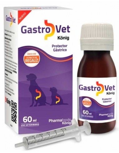GASTROVET protector gástrico para perros y gatos