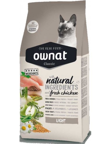 Pienso para gatos OWNAT Light