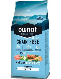 Pienso para gatos OWNAT Grain Free Kitten