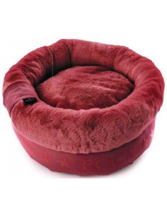 Cuna para perros modelo Rock granate